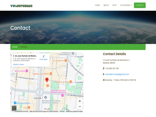 contact screenshot