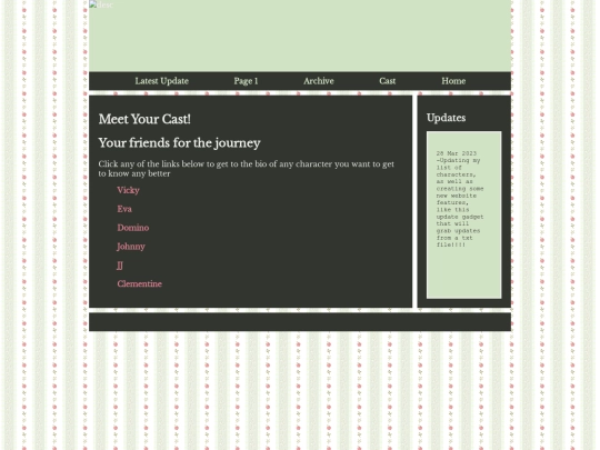 old website/oclist screenshot