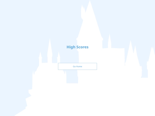 harry-potter-quiz/highscores screenshot