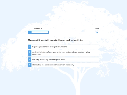 mbti-quiz/game screenshot