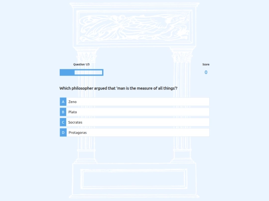 philosophy-quiz/game screenshot
