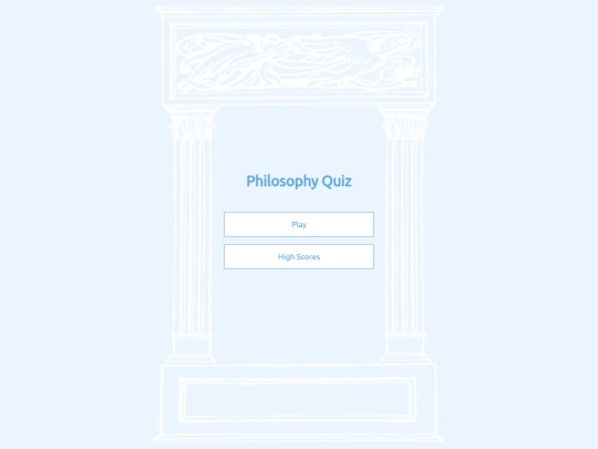 philosophy-quiz screenshot