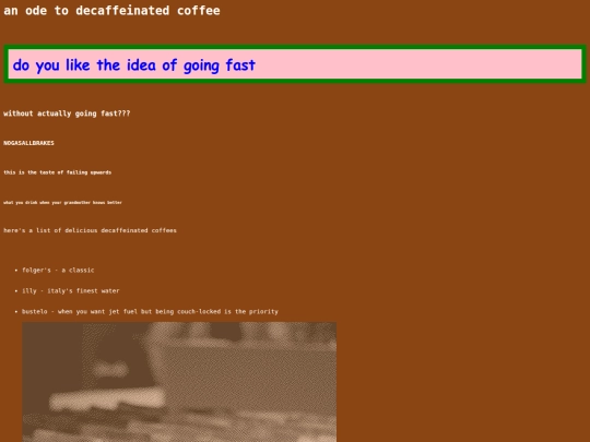 decaf screenshot