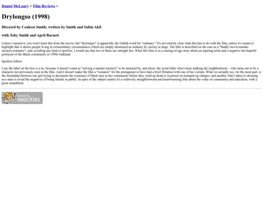 filmreviews/1998_drylongso screenshot