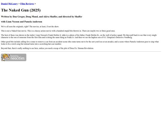filmreviews/2025_the_naked_gun screenshot