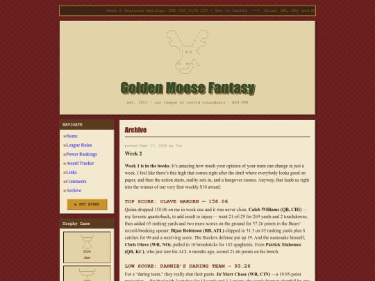 archive screenshot