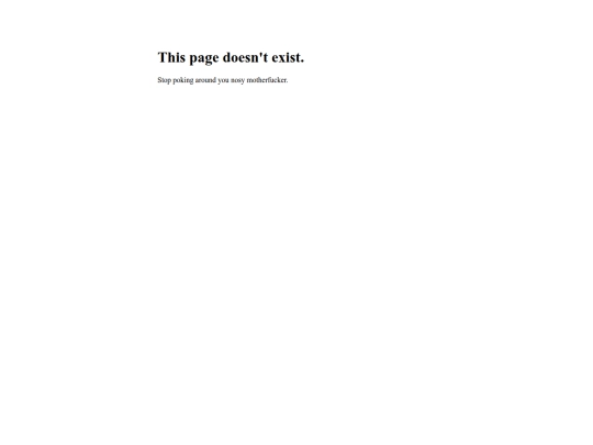 not_found screenshot