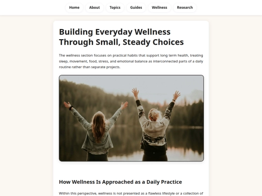 wellness screenshot