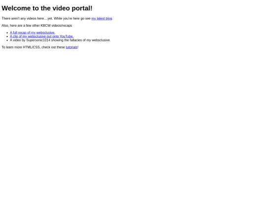videos screenshot