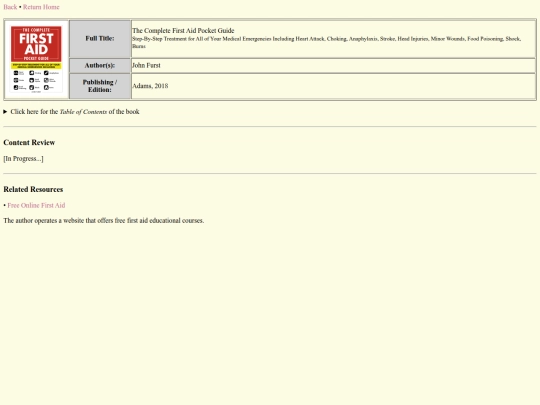 books/health/furst-firstaid screenshot