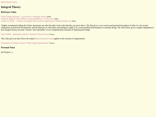 scispirit/Integral/nav screenshot
