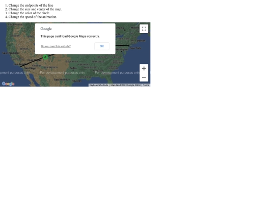 GEOG3530/code22/22_06a_Animation_along_line screenshot
