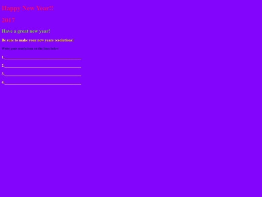 newyear2016 screenshot