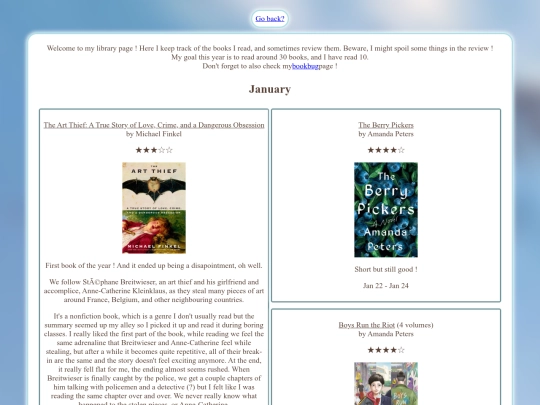 books screenshot