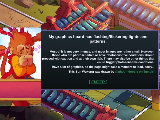 graphicswarning screenshot
