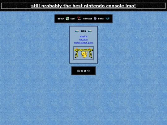 gamenes screenshot