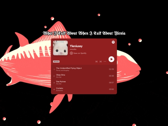 yleniussy-playlist screenshot