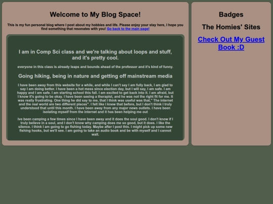 blog screenshot