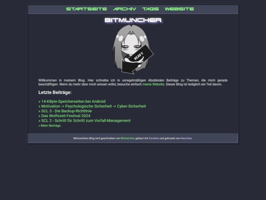 blog screenshot