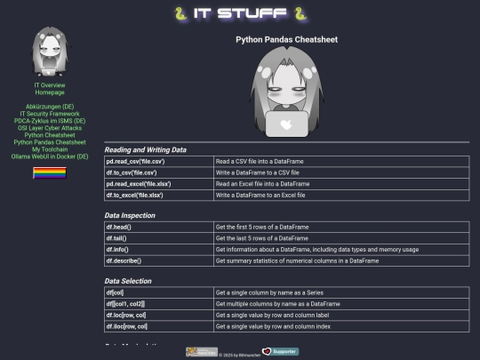 it-pandas-cheatsheet screenshot