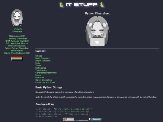 it-python-cheatsheet screenshot