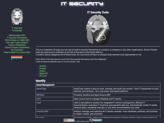 it-security-framework screenshot
