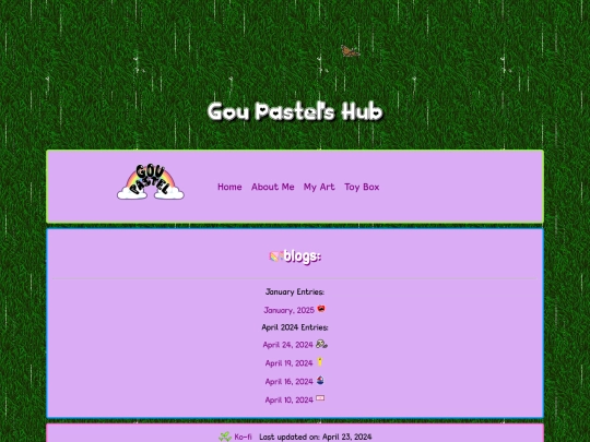 blogs screenshot