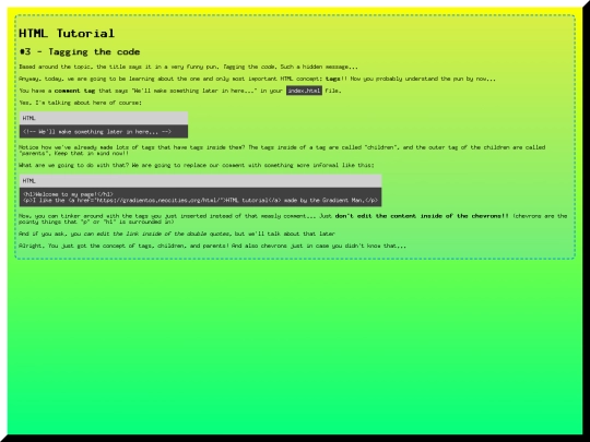 html/3 screenshot