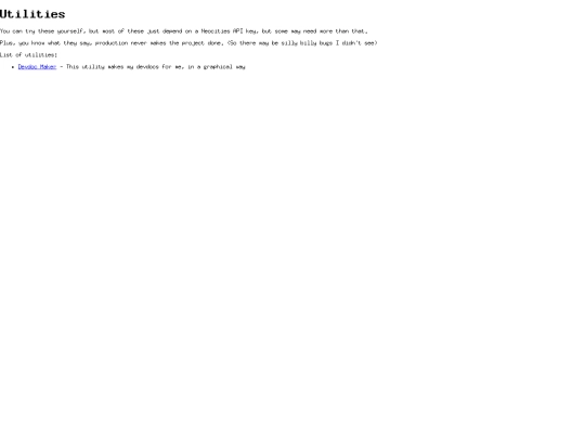 utils screenshot