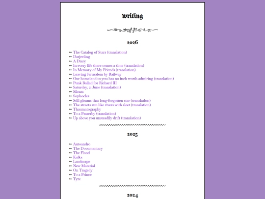writing screenshot