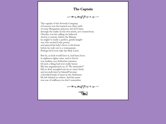 writing/captain screenshot