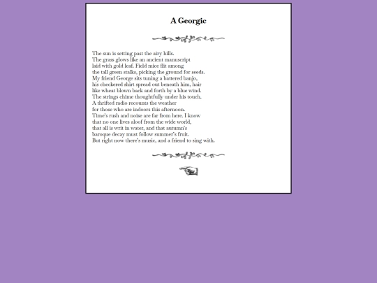 writing/georgic screenshot