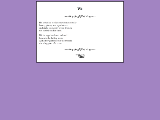 writing/we screenshot