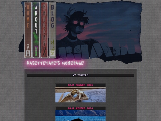 travel-log screenshot