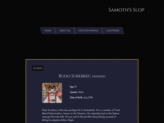 Shrines/Rudo Surebrec/Rudo Surebrec screenshot