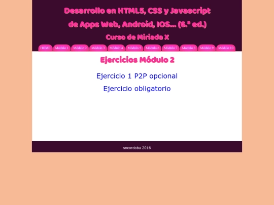 modulo2 screenshot