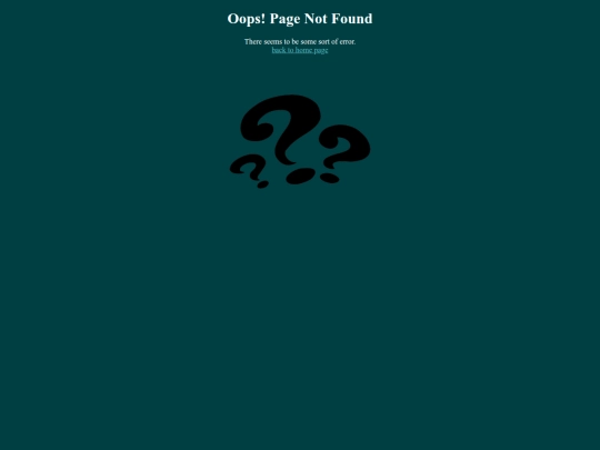 not_found screenshot