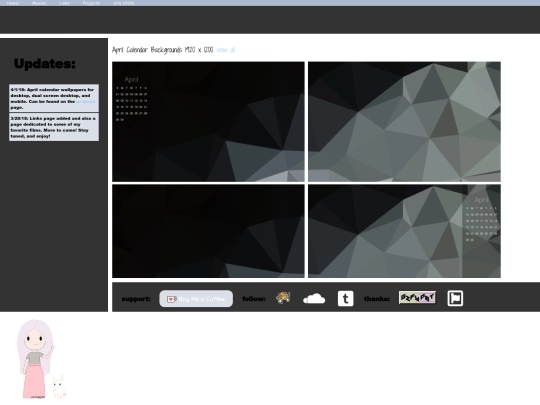 calendars screenshot