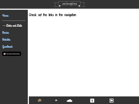 links screenshot