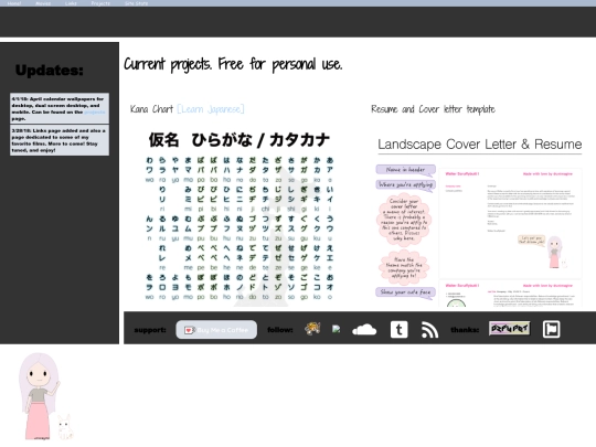 projects screenshot