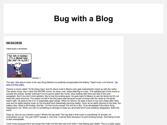 blog screenshot