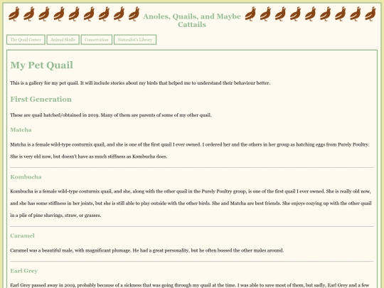 MyQuailGallery screenshot