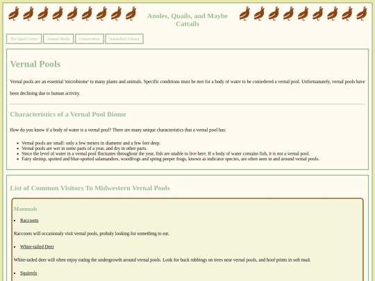 Vernalpool screenshot