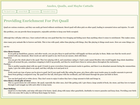 enrichment-for-quail screenshot