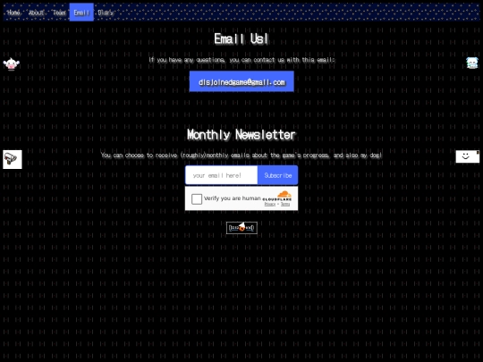 newsletter screenshot