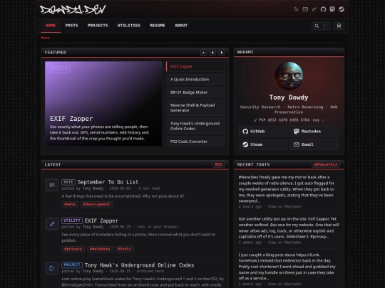 index screenshot