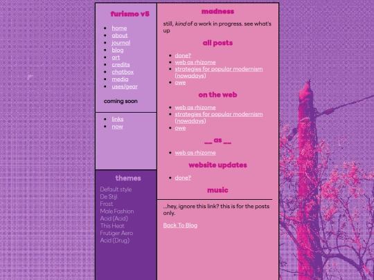 blog screenshot
