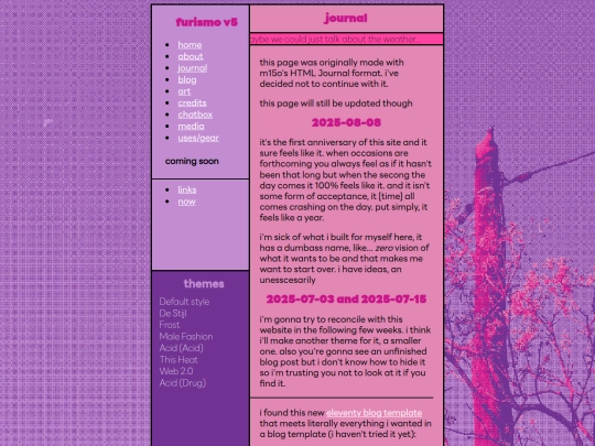 journal screenshot