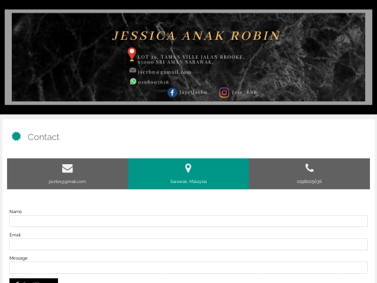 contact screenshot