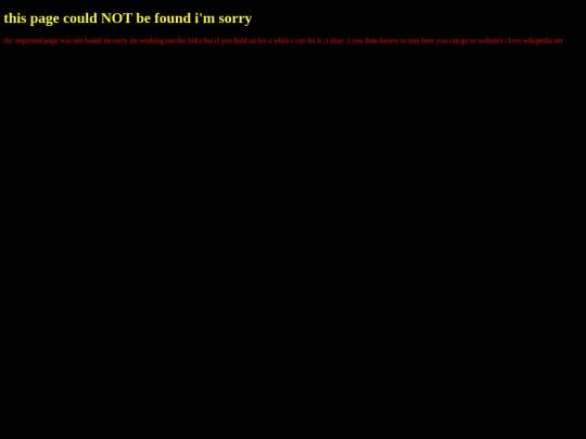 not_found screenshot